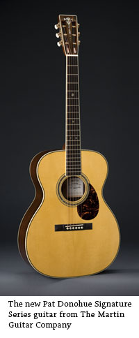 The new Pat Donohue Signature Series guitar from the Martin Guitar Company